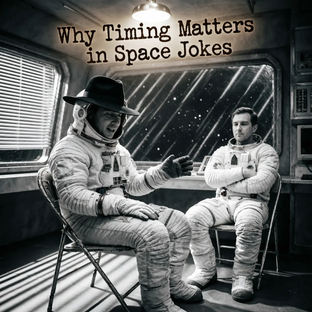 Why Timing Matters in Space Jokes